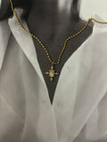 Stone Cross Necklace