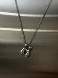 Bubble Letter Necklace