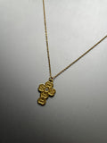 Carved Cross Necklace