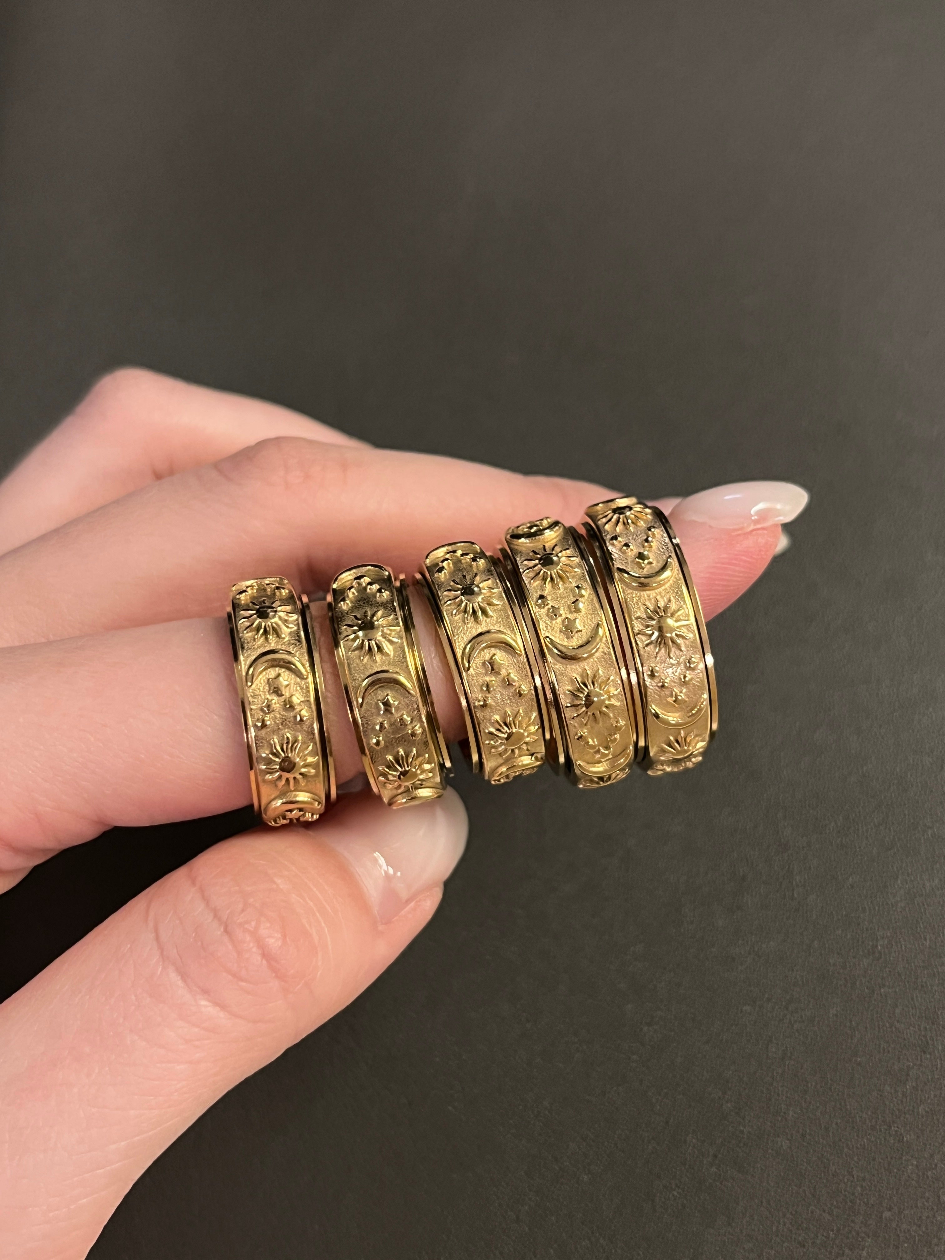 Celestial Spinning Ring