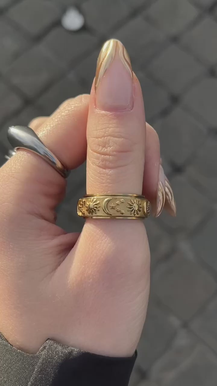 Celestial Spinning Ring
