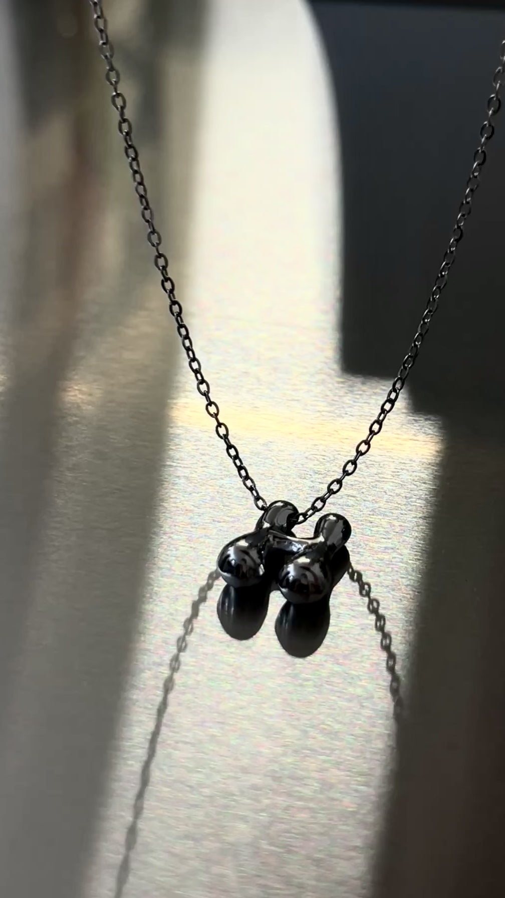 Bubble Letter Necklace